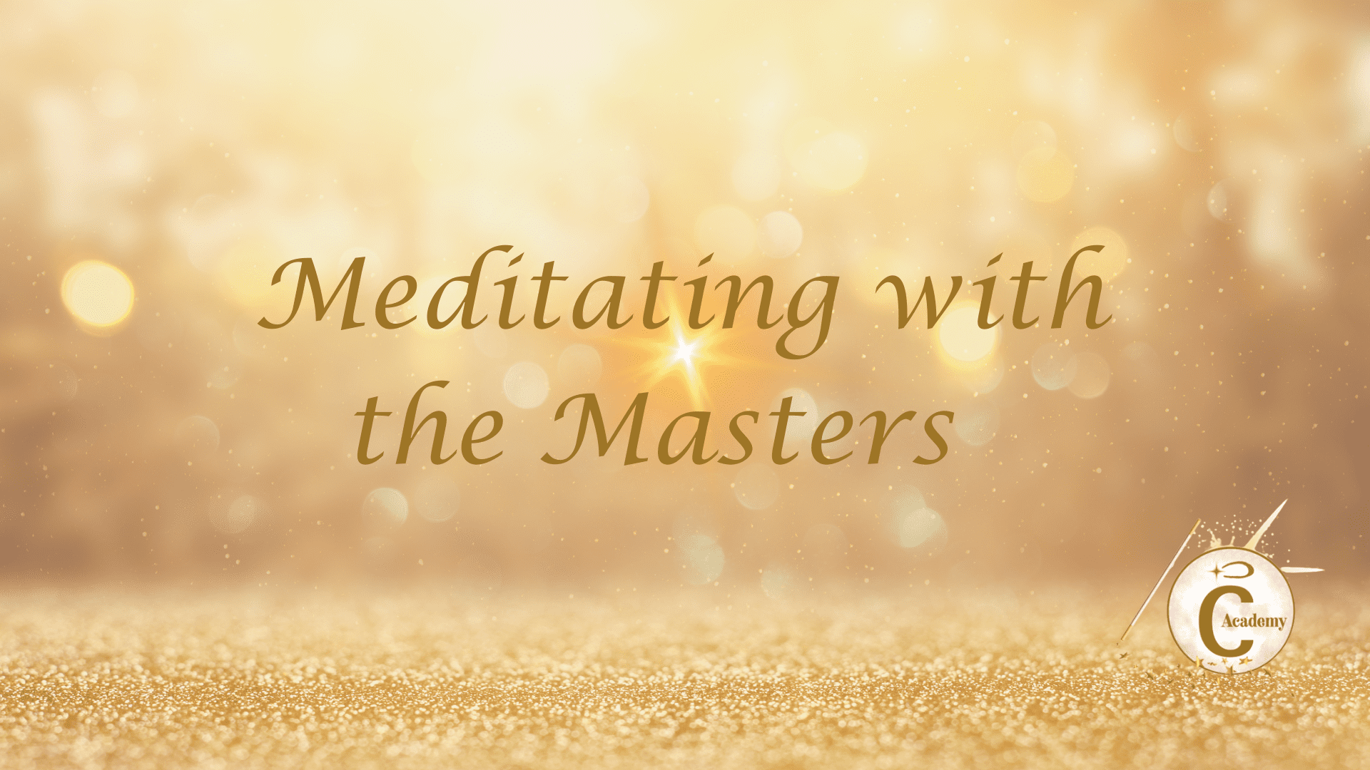 Meditating with the Masters: Connect to Jesus