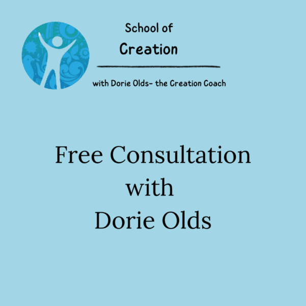Free Consultation Session poster in blue color